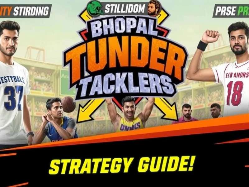 Bhopal Thunder Tacklers Game Screenshot
